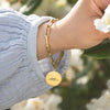 SHINE FOR PALESTINE CHAIN LINK BRACELET