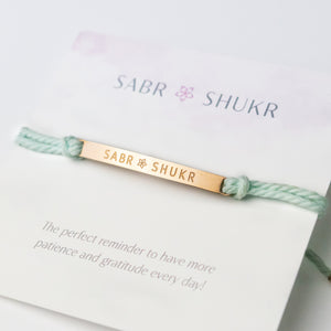 ROSE GOLD SABR SHUKR FRIENDSHIP BRACELET (Outlet)
