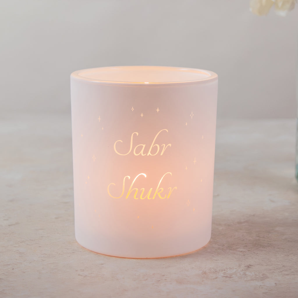 SABR SHUKR Illuminate Tea Light Holder (Outlet)