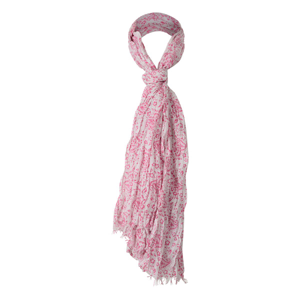 PINK CRINKLE COTTON HIJAB