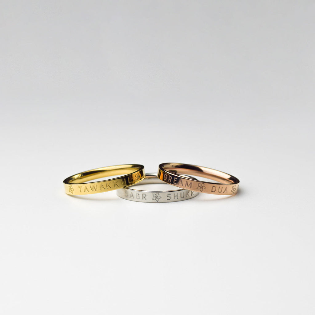 REFLECT STACK RINGS SET (Outlet)
