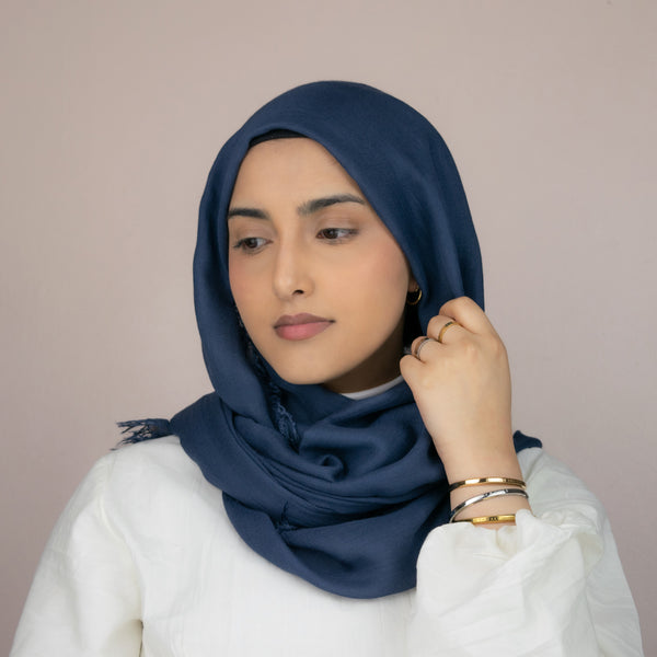 NAVY MODAL HIJAB