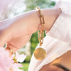 SHINE FOR PALESTINE CHAIN LINK BRACELET